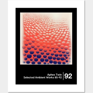 Selected Ambient Works / Minimal Style Graphic Artwork Posters and Art